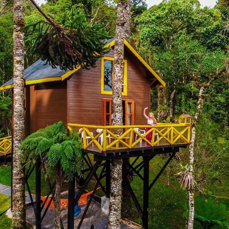 Pousada Paraiso Das Araucarias Hotell Monte Verde  Exteriör bild