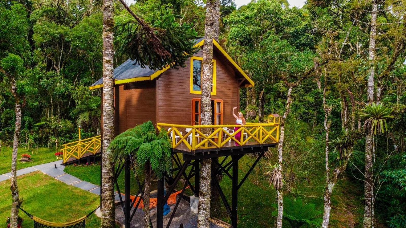 Pousada Paraiso Das Araucarias Hotell Monte Verde  Exteriör bild